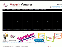 Tablet Screenshot of maverikventures.in